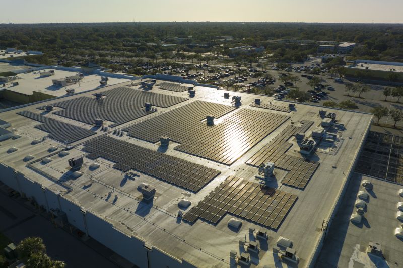 Commercial Solar Installation